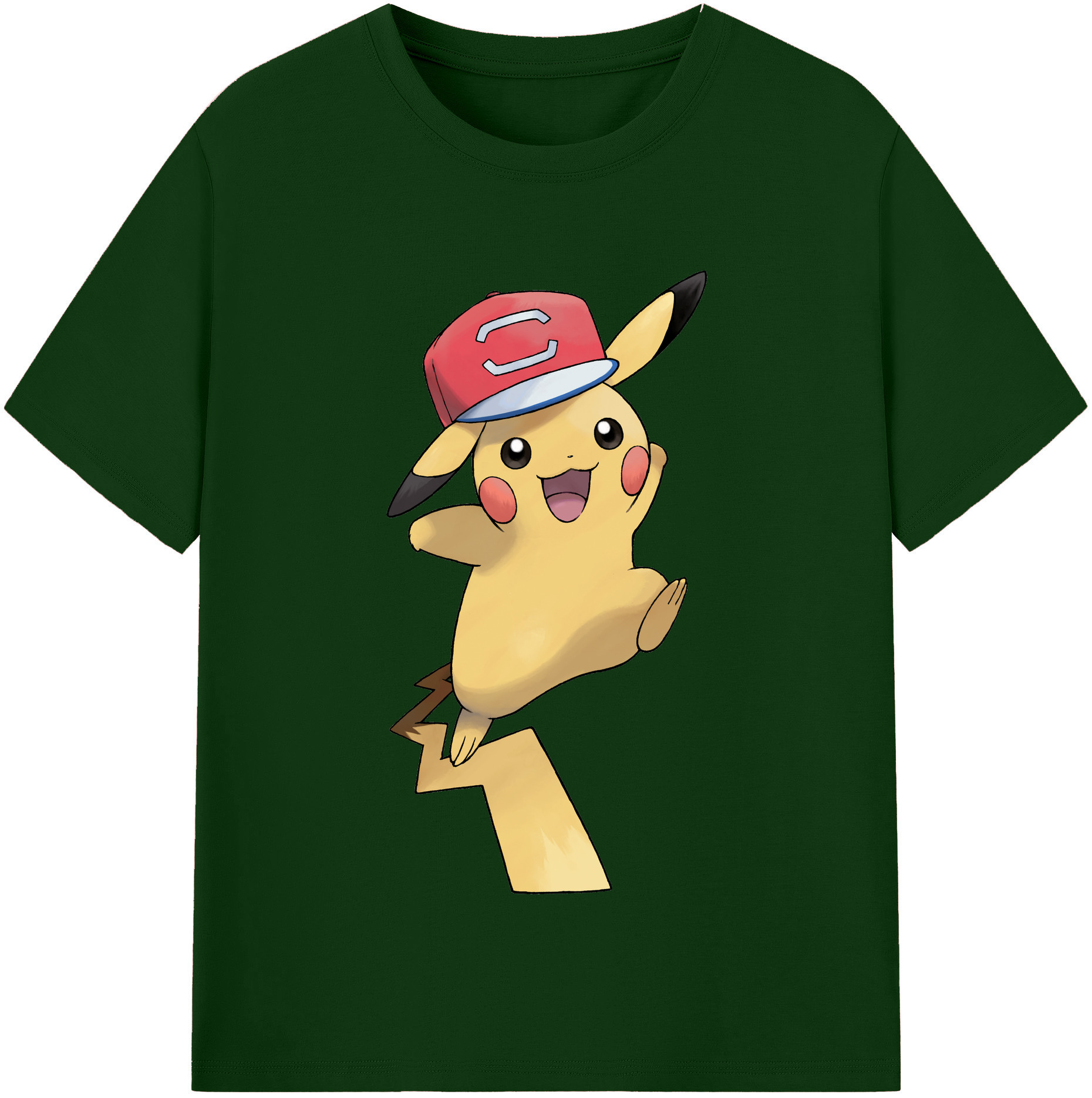 （画像用） ポケットモンスター Pokémon 綿100％半袖Tシャツ（フロントプリント）